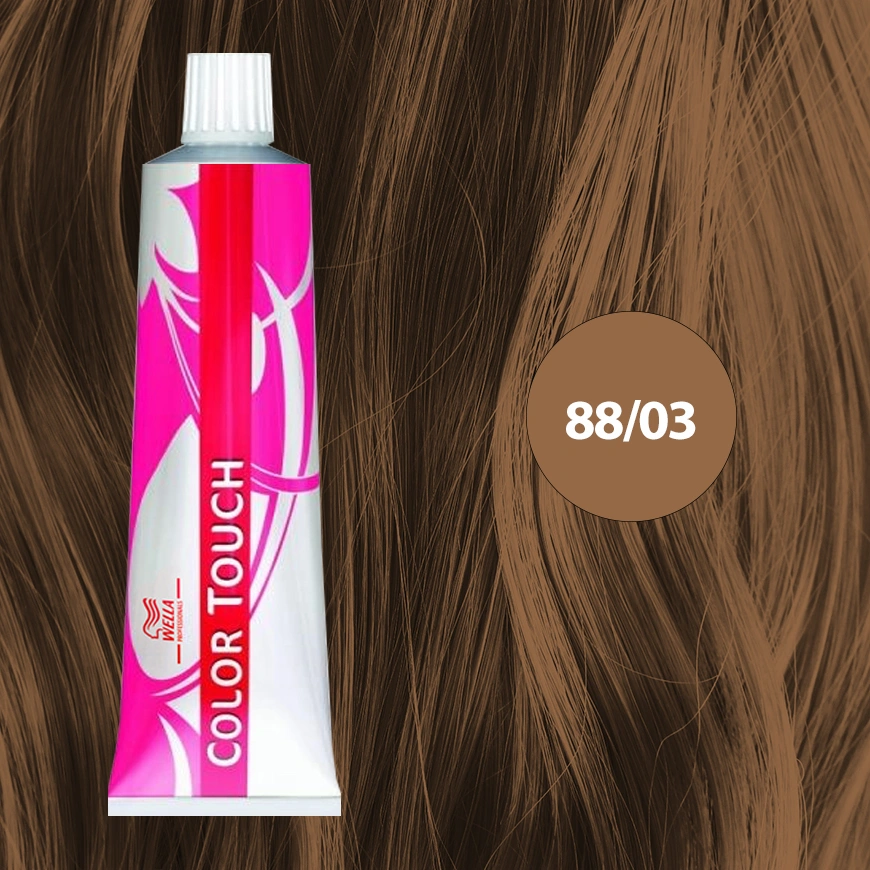 Wella Color Touch Hajszínező - 88/03 60ml Light Blonde Natural Gold főképe